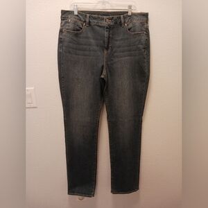 TALBOTS Sliming Womens Jeans Heritage Straight 16L Blue